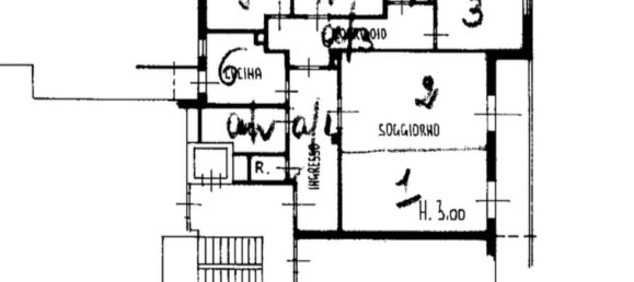 5 rooms Apartment in Monza, Italy No. 3757 14