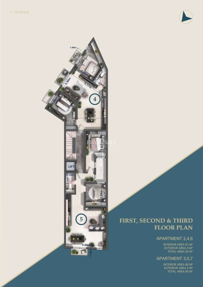 2 bedrooms Apartment in Qala, Malta No. 737