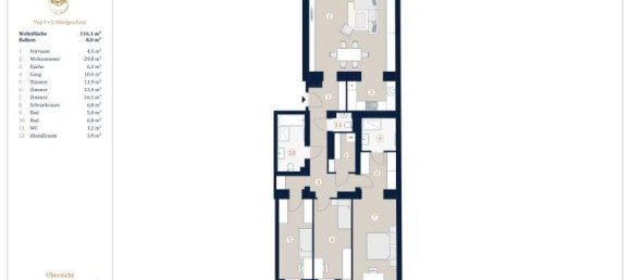 4-salle Penthouse à Alsergrund, Austria No. 207199 7