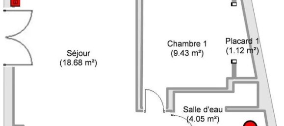 1 Schlafzimmer Wohnung in Cucq, France, Nr. 62262 2