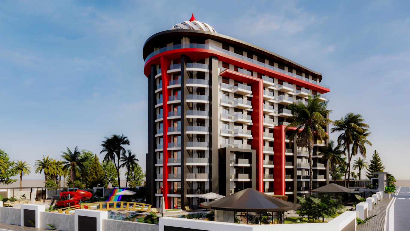 Apartment 1+1 in Gazipasa, Turkey No. 9512