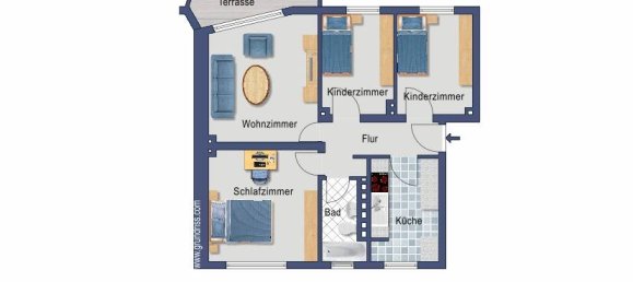 4-Zimmer Wohnung in Bremen, Germany, Nr. 60183 2