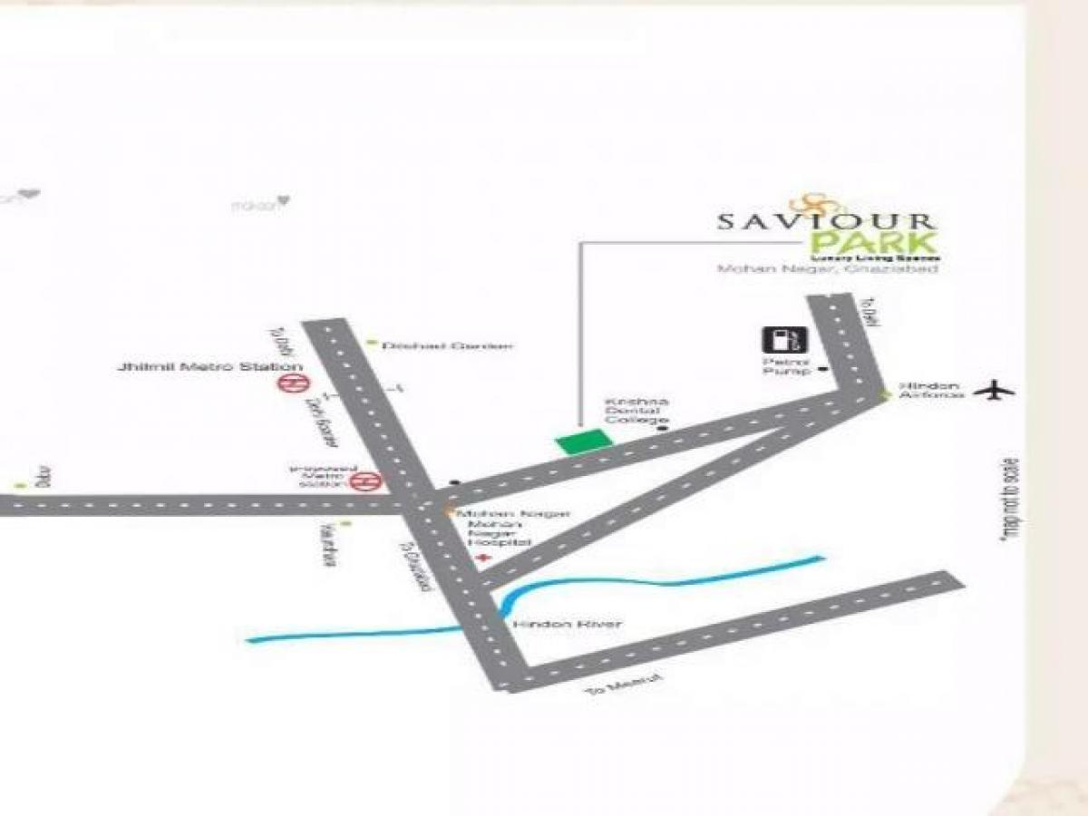 3 bedrooms House in Ghaziabad, India No. 55609