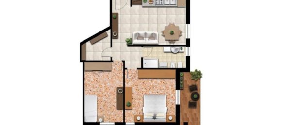 3-Zimmer Wohnung in Concorezzo, Italy, Nr. 314701 39