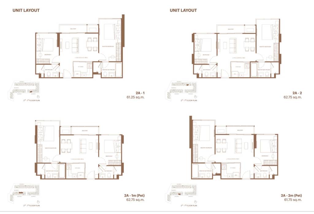 2 chambres Condo à Railay Beach, Thailand No. 61814