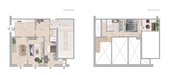 4 rooms Duplex in Florence, Italy No. 181990 21