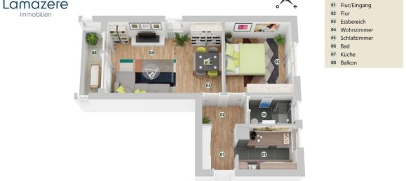 1 Schlafzimmer Wohnung in Wedding, Germany, Nr. 368360 4