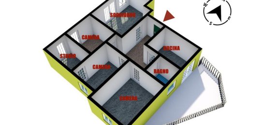 7 rooms Apartment in Ovada, Italy No. 80064 26