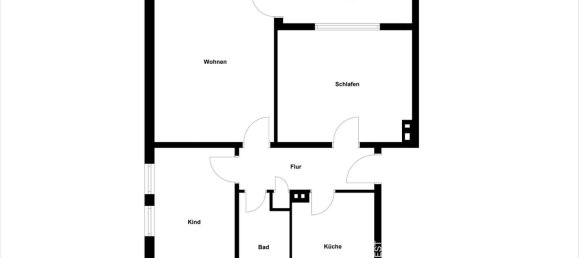 Квартира с 2 спальнями в Хаген, Германия № 268342 13
