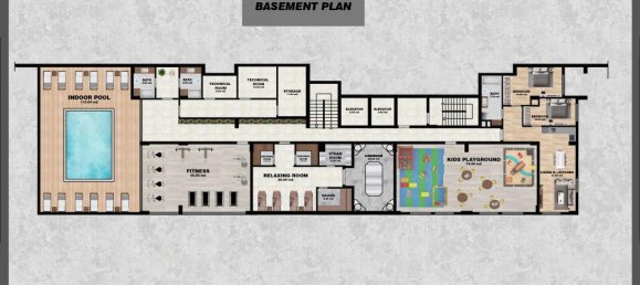 3-salle Appartement à Alanya, Turkey No. 11937 9