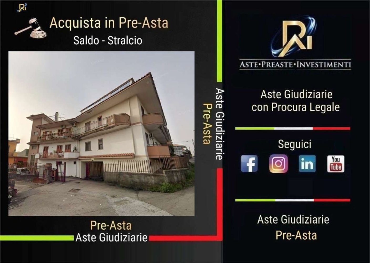 Apartamento de 4 habitaciónes en Acireale, Italy No. 217816