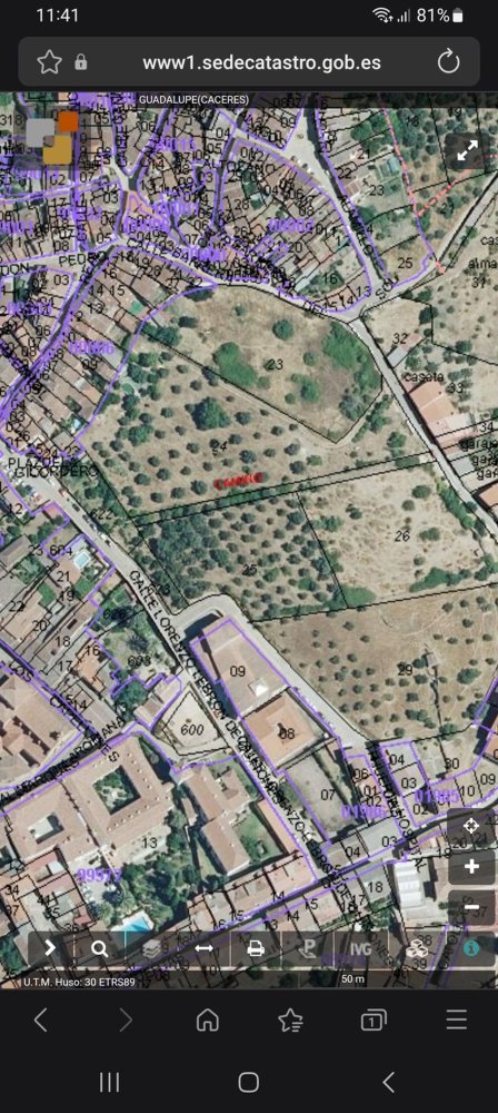 Terreno en Cáceres, Spain No. 206780