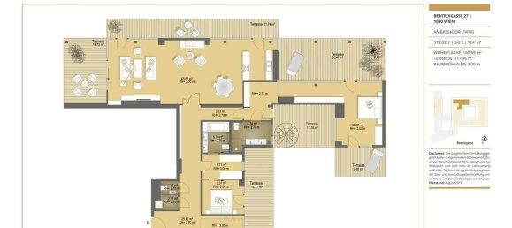 3-salle Penthouse à Vienna, Austria No. 253501 5