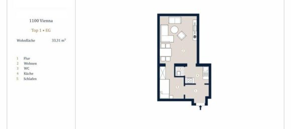 Studio in Favoriten, Austria No. 223863 13