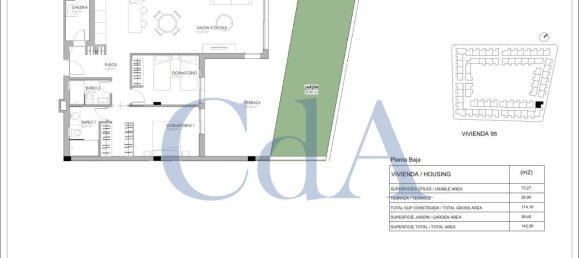 2 غرف نوم بنغالو في Torrevieja, Spain رقم 6285 28