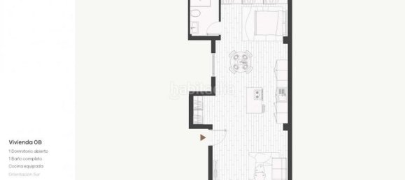 1 غرف نوم شقة في Xeraco, Spain رقم 139015 7