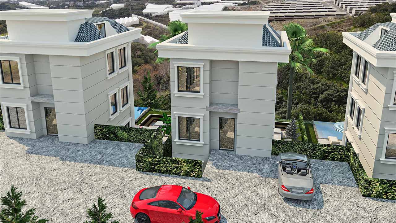 شقة 2+1 في Elite Sun Villas Garden, Alanya, Turkey رقم 35046