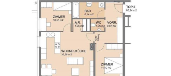 3 rooms Apartment in Arzl im Pitztal, Austria No. 86713 11