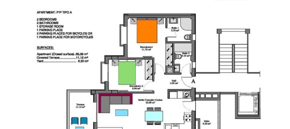 2 Schlafzimmer Wohnung in Alicante, Spain, Nr. 117311 21