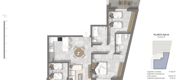 3 Schlafzimmer Grundstück in Guardamar del Segura, Spain, Nr. 9565 9