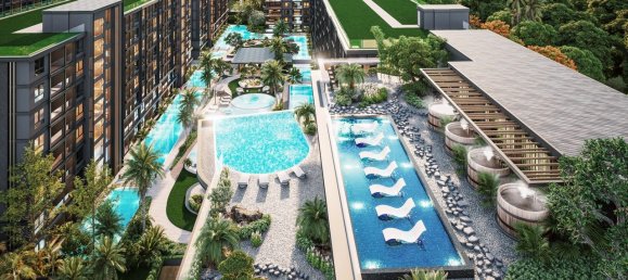 Квартира с 3 комнатами в Паттайя, Таиланд № 74878 10