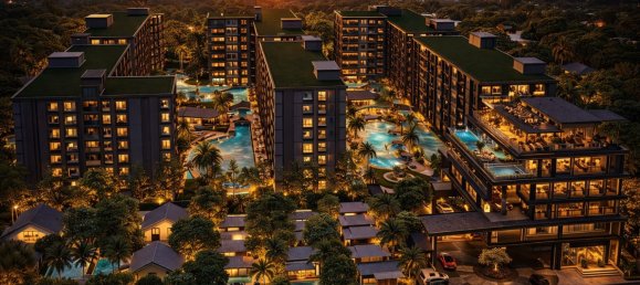 Квартира с 3 комнатами в Паттайя, Таиланд № 74878 13