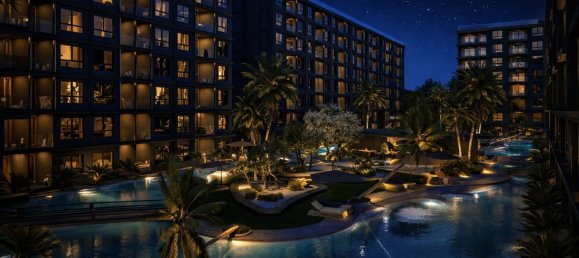 Квартира с 3 комнатами в Паттайя, Таиланд № 74878 16