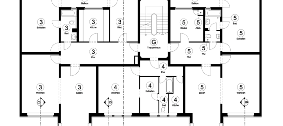 5 Schlafzimmer Doppelhaus in Düsseldorf, Germany, Nr. 55237 23