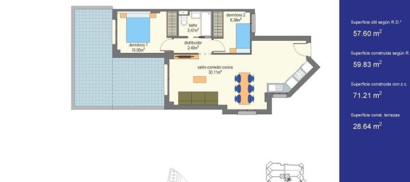 Apartamento de 2 dormitorios en Vélez-Málaga, Spain No. 189584 9