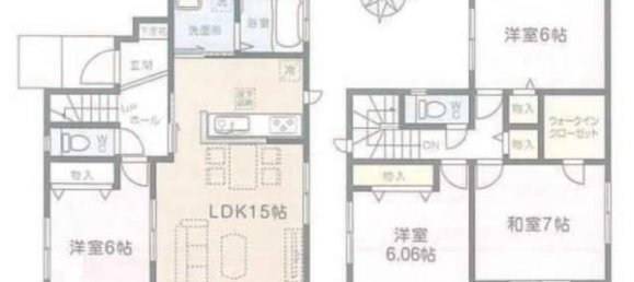 4 Schlafzimmer Haus in Saitama, Japan, Nr. 5952 2