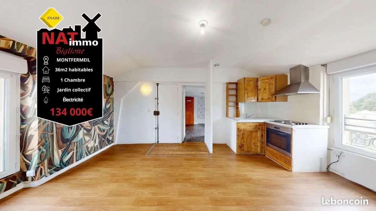 1 Schlafzimmer Wohnung in Montfermeil, France, Nr. 330411