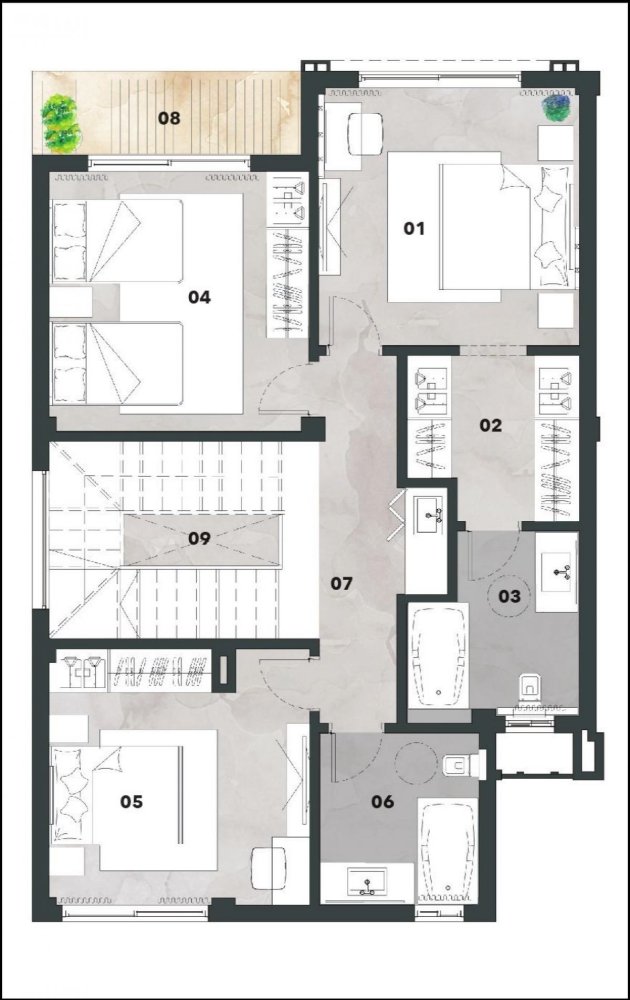 3 bedrooms House in New Capital City, Egypt No. 2309