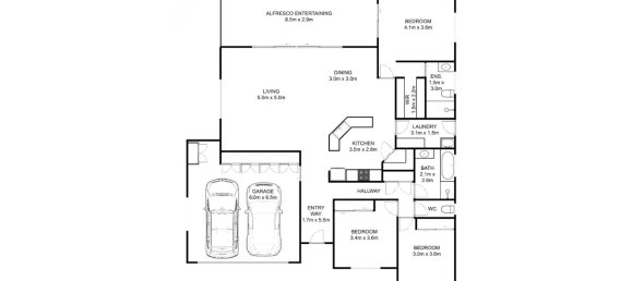 Casa de 3 dormitorios en Tamworth, Australia No. 391 20