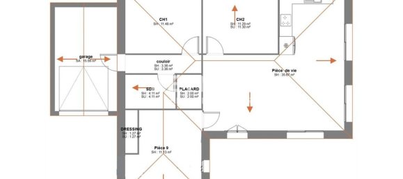 3 غرف نوم منزل في Loire-Atlantique, France رقم 287974 5