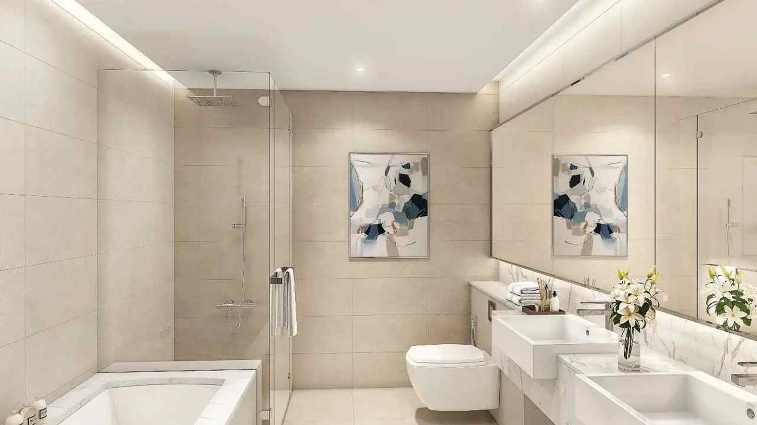 Apartamento de 1 dormitorio en CANAL FRONT RESIDENCES, Al Safa, UAE No. 59728