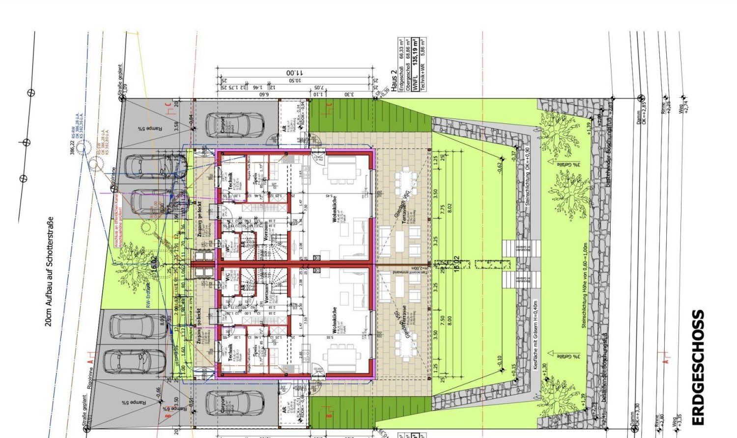 Terreno en Pennewang, Austria 888 m² No. 226769