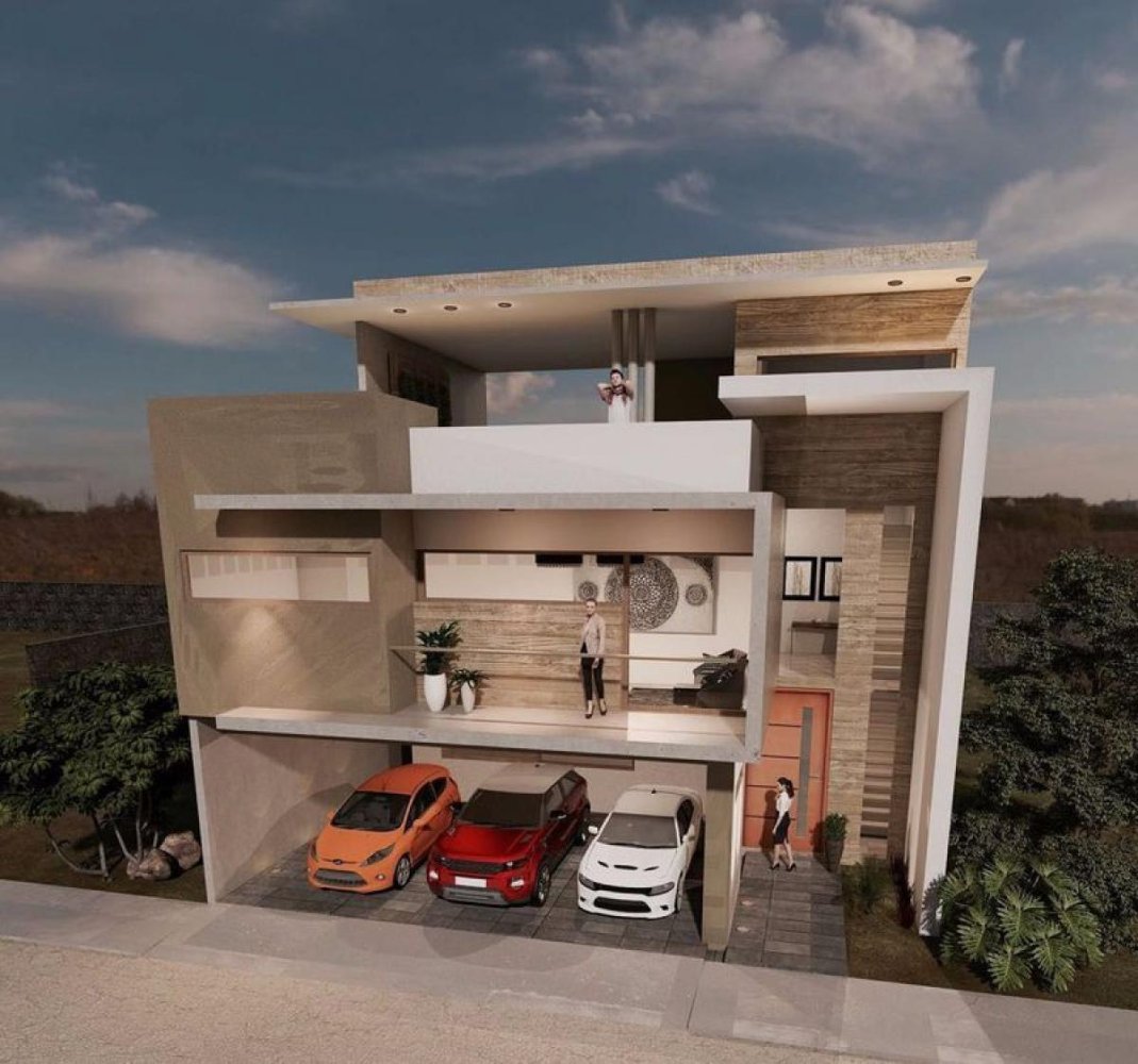 Casa de 5 dormitorios en Nuevo León, Mexico No. 190434