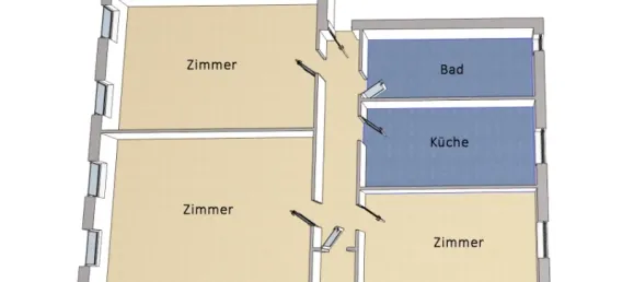 Apartamento de 3 divisões em Spandau, Germany N.º 108370 9