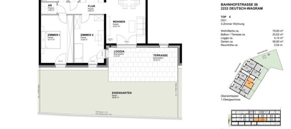 Apartamento de 3 divisões em Deutsch-Wagram, Austria N.º 254768 11