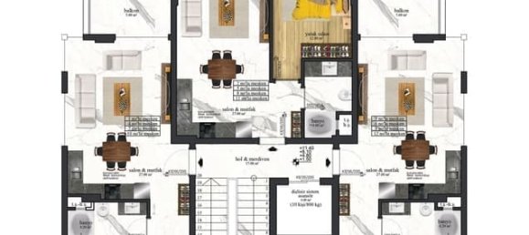 Apartment 1+1 in Avsallar, Turkey No. 31301 22