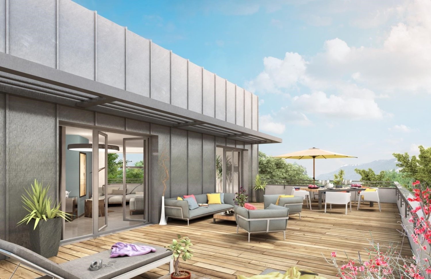 Пентхаус с 3 спальнями в Дижон, Франция № 51041