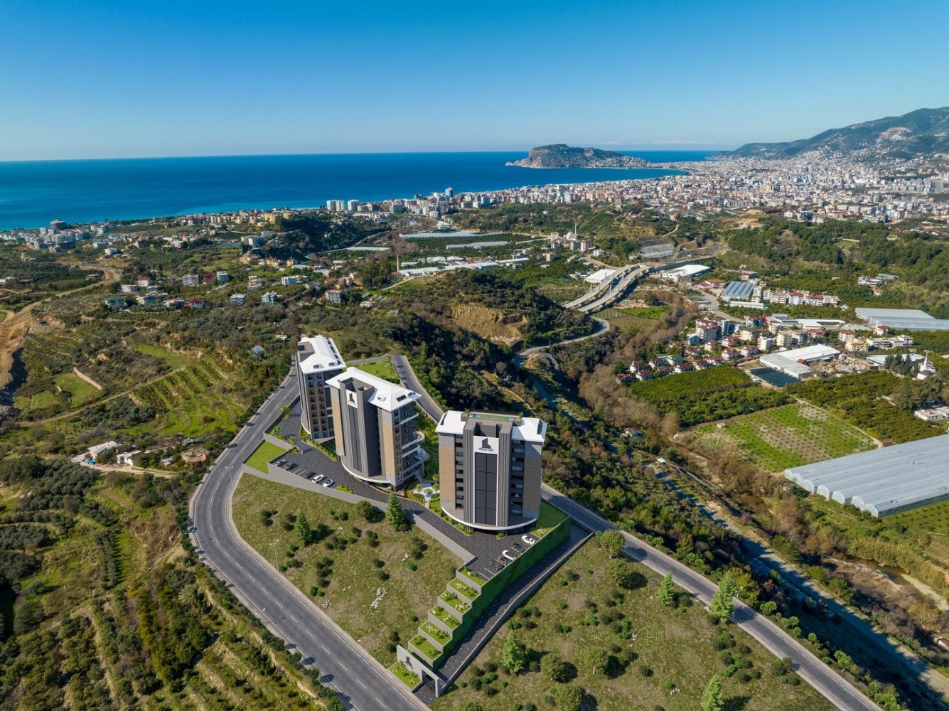 Apartamento de 1+1 en Kestel, Turkey No. 14267