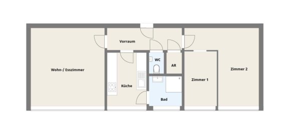 2 rooms Apartment in Leonding, Austria No. 248551 16