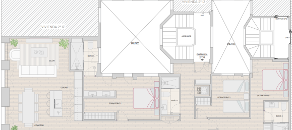 Apartamento de 3 dormitorios en Madrid, Spain No. 98437 19