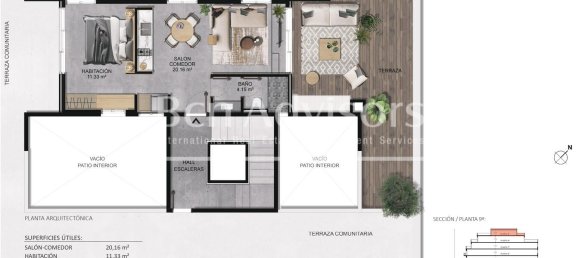 Penthouse T1 em Eixample, Spain N.º 26442 3