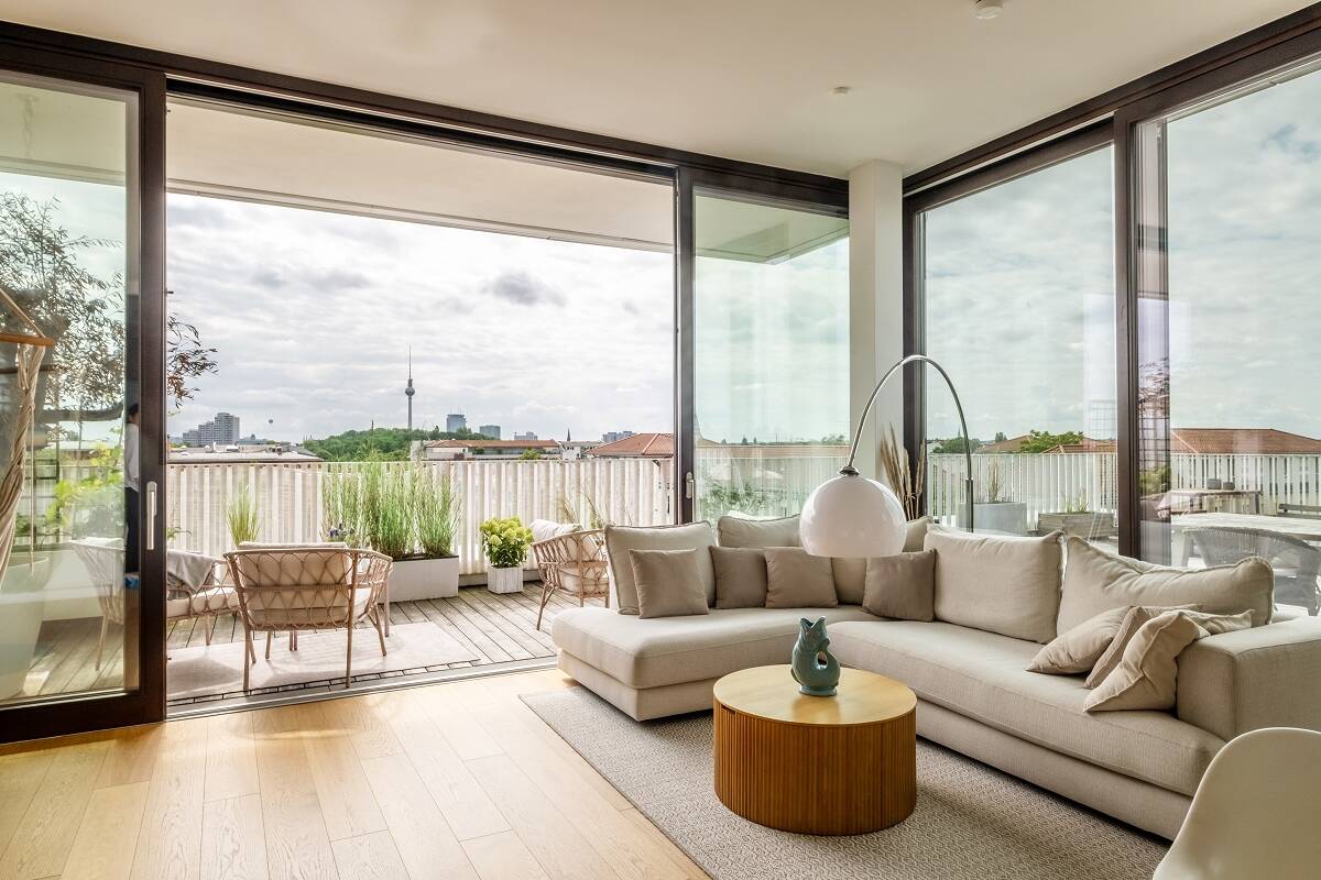 3 غرف نوم بانتهاوس في Prenzlauer Berg, Germany رقم 353273