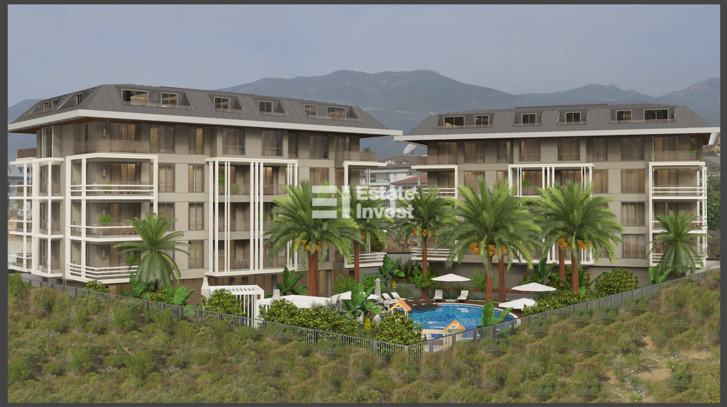 Apartamento de 2+1 en Alanya, Turkey No. 26561