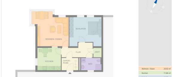 2-Zimmer Wohnung in Ravensburg, Germany, Nr. 296881 11