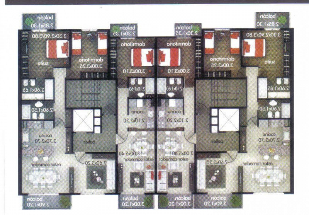 2 bedrooms Apartment in Santa Fe, Argentina No. 52268