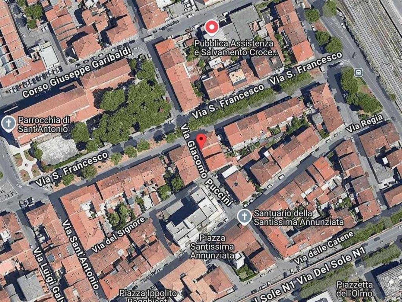 3 rooms Apartment in Viareggio, Italy No. 191063